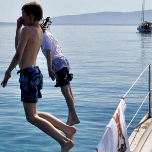 Yachturlaub mit der Familie Segelferien für Familien miot Kindern in Kroatien