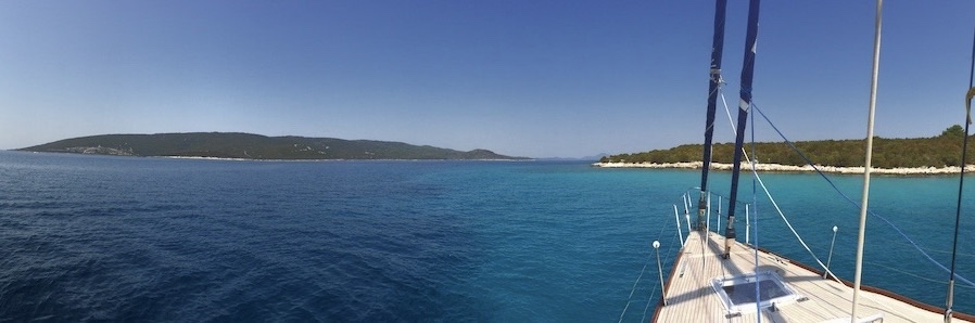 Ankerplatz in Kroatien Ankern in der Kroatischen Inselwelt